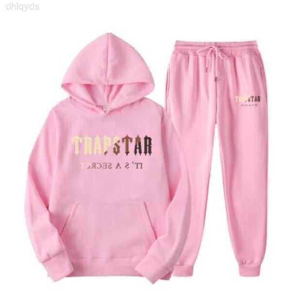 

Brand Designer New Tracksuit TRAPSTAR Printed Sportswear Men 15 Colors Warm Two Pieces Set Loose Hoodie Sweatshirt Pants Sets Hoodie jogging 4 EW0Q, Purple