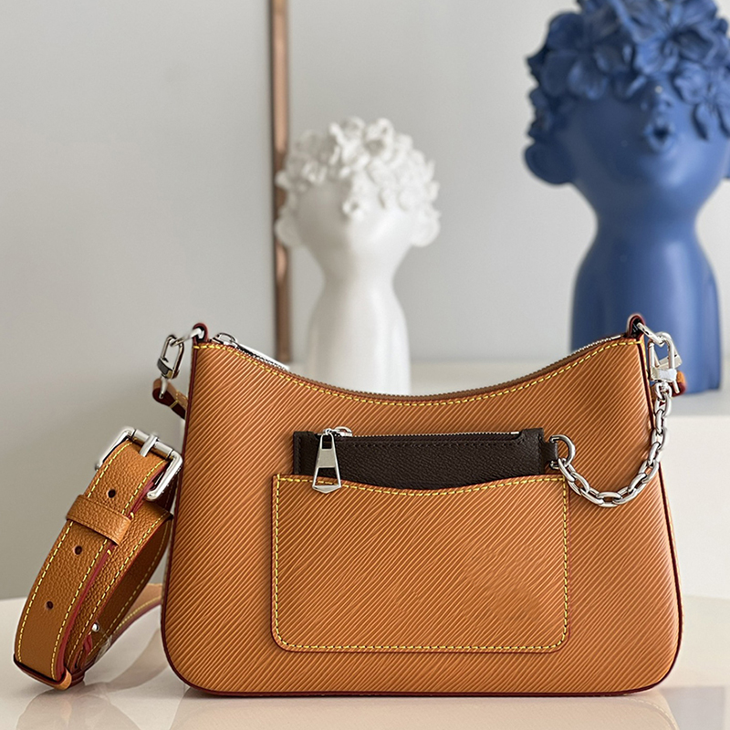 

Designer Composite Bags Luxurys Crossbody Bag Genuine Leather Underarm Bag 25CM High Imitation Shoulder Bag With Box ZL055