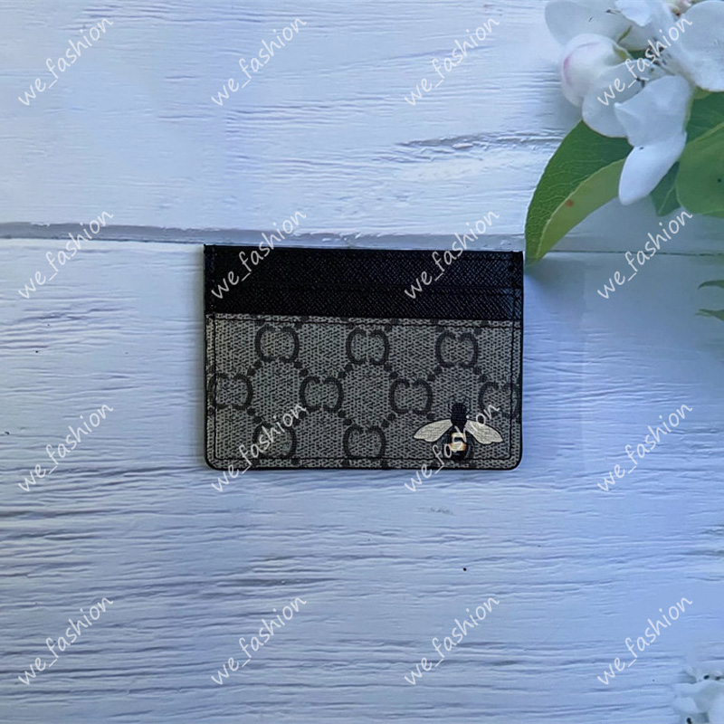 

Card Wallet Classic Letters Wallets Women Mens Designer Clutch Bag Money Bags Cards Holder PU Leather Animal Purse Womens Pocketbook 2304191, No.1