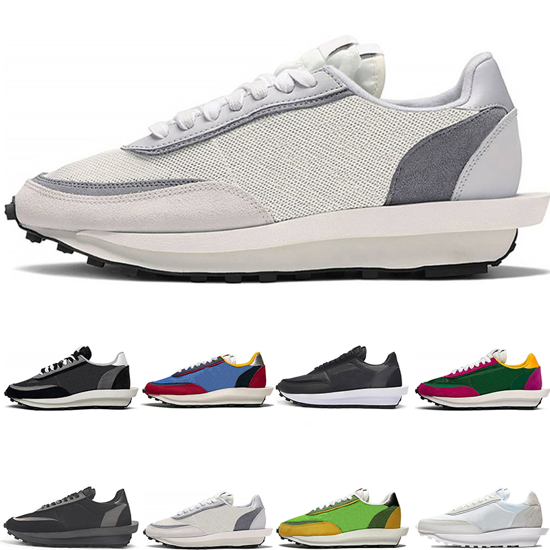 

running shoes ldv men women sacai white Nylon Black grey Varsity Blue Pine Green Green Gusto Outdoor Trainers sneakers wholesale