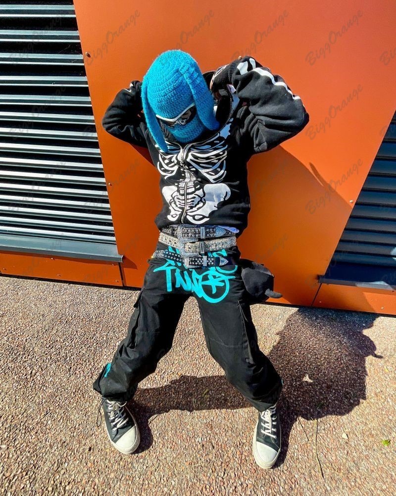 

Mens Pants multipocket cargo pants trousers jeans women American retro high street hiphop wide leg y2k men high waist pants 230419