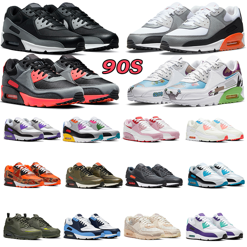

90 Running Shoes 90s Men Women Shimmer Polka Be True Pride Kiss My Airs Wang Cool Grey Zig Zag Valentine's Day Sports Trainers Sneakers, 19