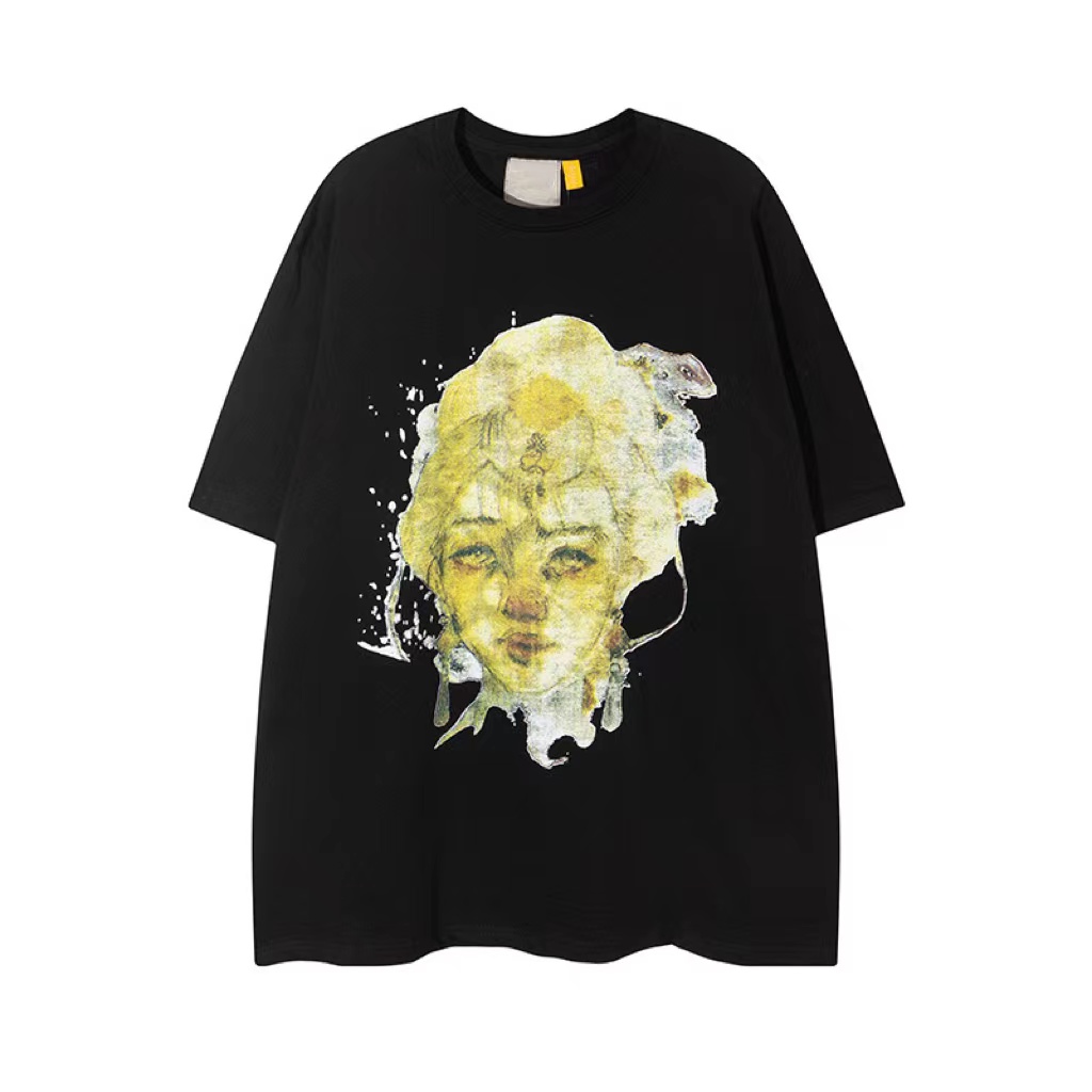 

Men' T-shirts Galleryes t Shirt Depts Mens Tshirt Designer Fashion Pure Cotton T-shirt Womens High Street Loose Classic Print Couples E37M