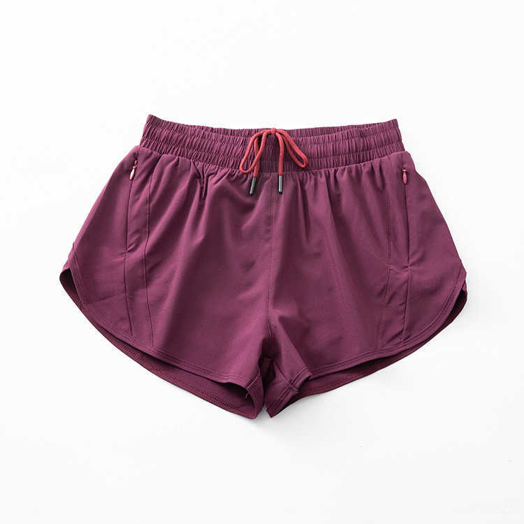 

23SSS Desginer Alos Lululemens Women Shorts Hot-selling Fake Two-piece Sports Shorts Anti-walking Quick-drying High-waisted Fitness Pants Mesh Stitching, Fluorescein