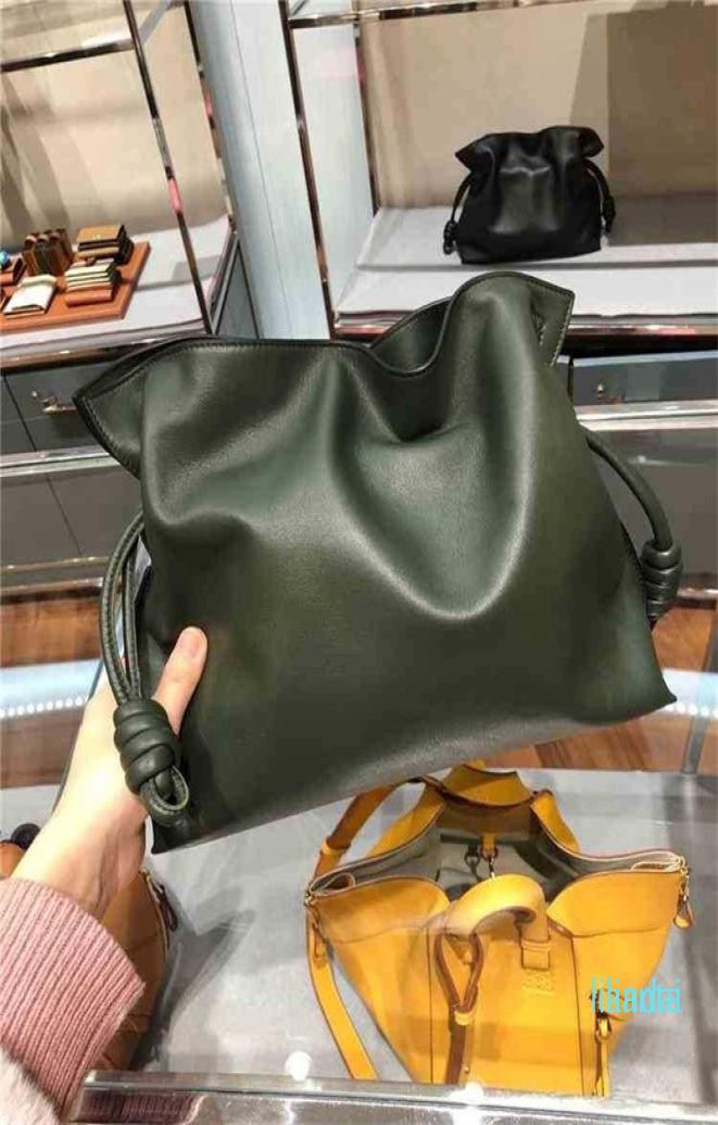 

Designer bags Loew039s bag woman039s handbag Drawstring Flamenco Bucket Blessing Bag Single Shoulder Oblique Span Large Capa4736341, Red