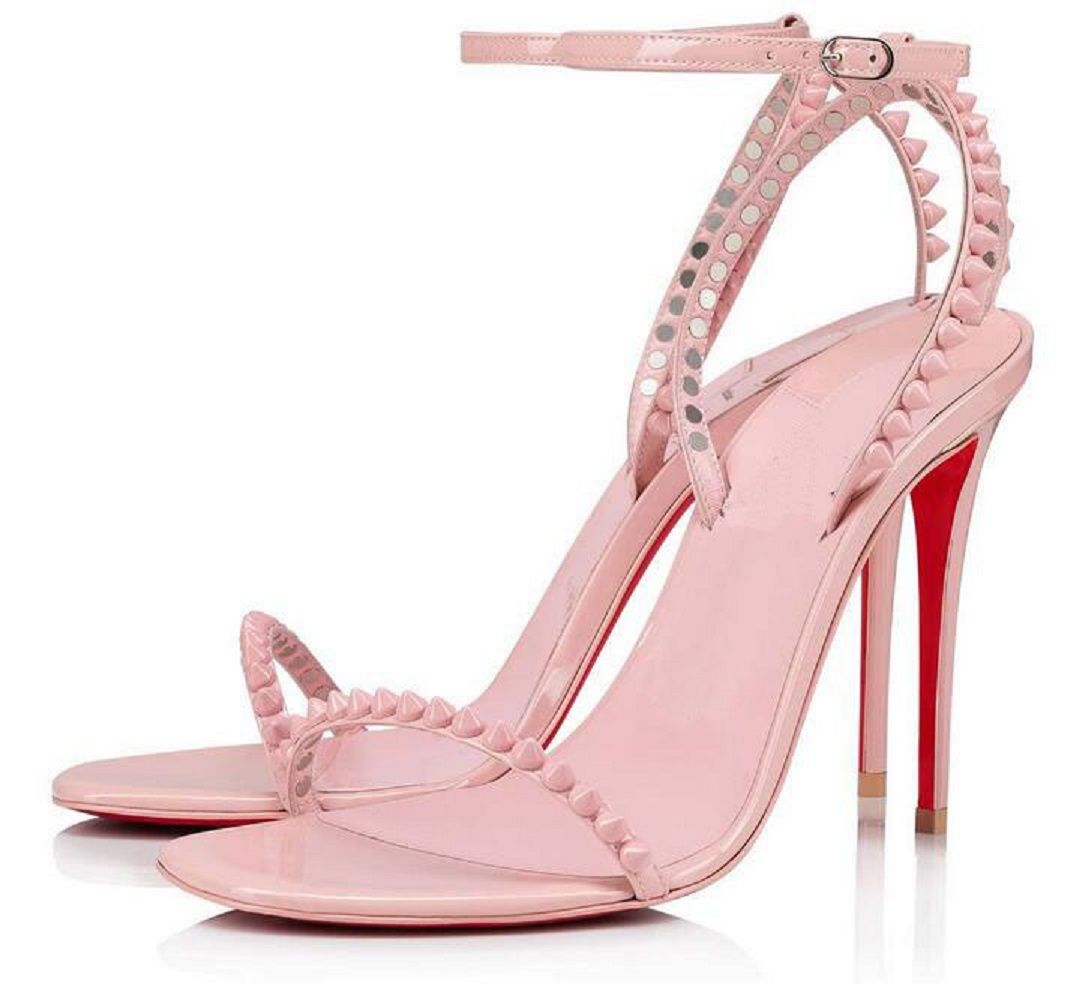 

Soft Leather Women's High Heels Elegant So Me Sandals Dress Shoes Platform Pumps Strappy spike Stiletto-heel, Pink