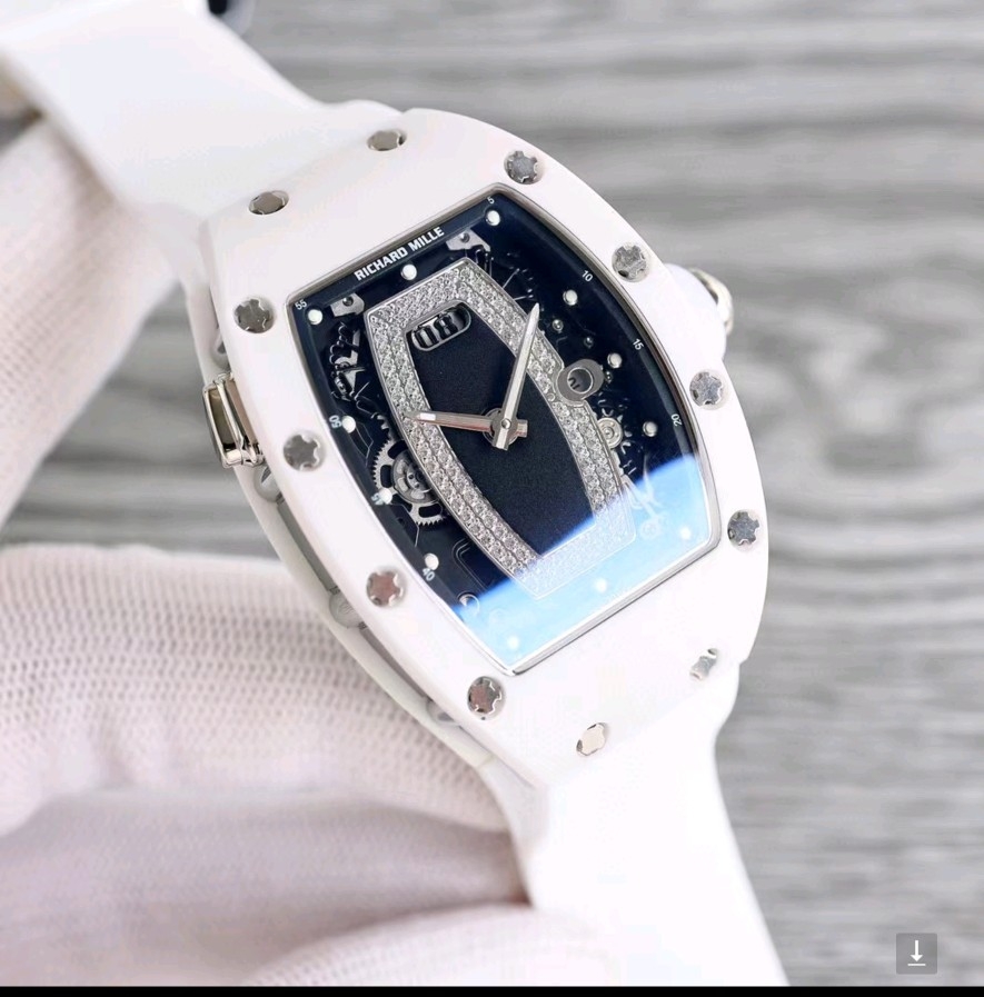 

multi-function SUPERCLONE Luxury Mens Mechanics Watch Richa Milles Wristwatch X.d Women Watches 2023 new Special Interest Light Women's wit, Shining silver