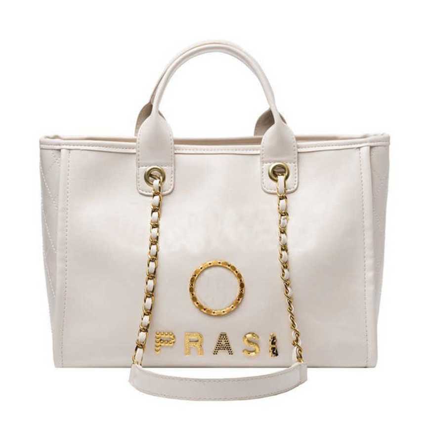 

80% Off Luxury Designers Handbags Women's Beach Metal Letter Badge Tote Bag Small Body Leather Large Female Chain Wallet Backpack Ljrj, Please contact customer service