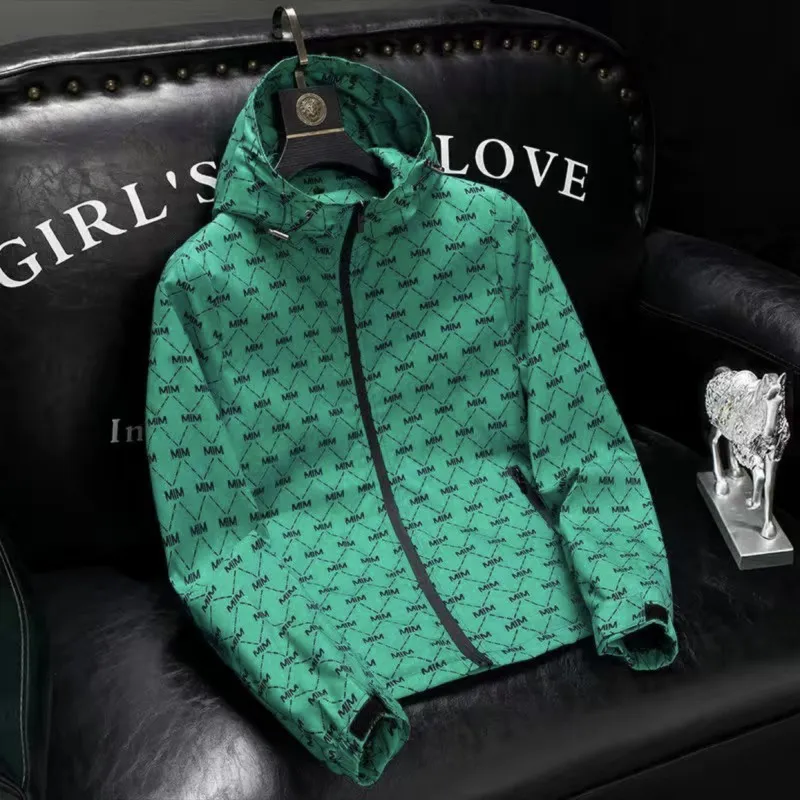 

2023 Fashion designer Mens Jacket Spring Autumn Outwear Windbreaker Zipper clothes Jackets Coat Outside can Sport Men's Clothing 123q NZE