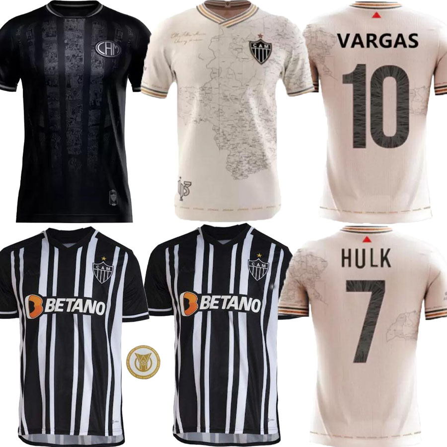 

23/24 Atletico Mineiro Home soccer jerseys 2023 2024 VARGAS M.ZARACHO SASHA ELIAS 113 special edition Shirt Away white KENO Football uniform S-2XL, Green