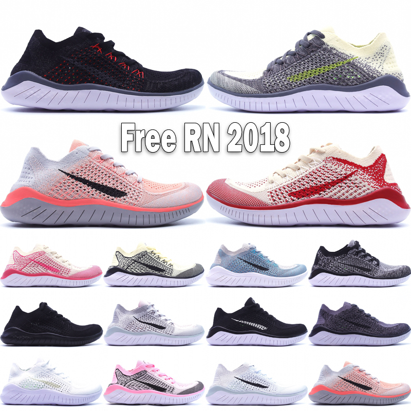 

Top Free RN FK 2018s Marathon Running Shoes Mens Womens Trainers Oreo Black Anthracite Crimson Pulse White Platinum Outdoor Sneakers Size 36-45, #012 black white