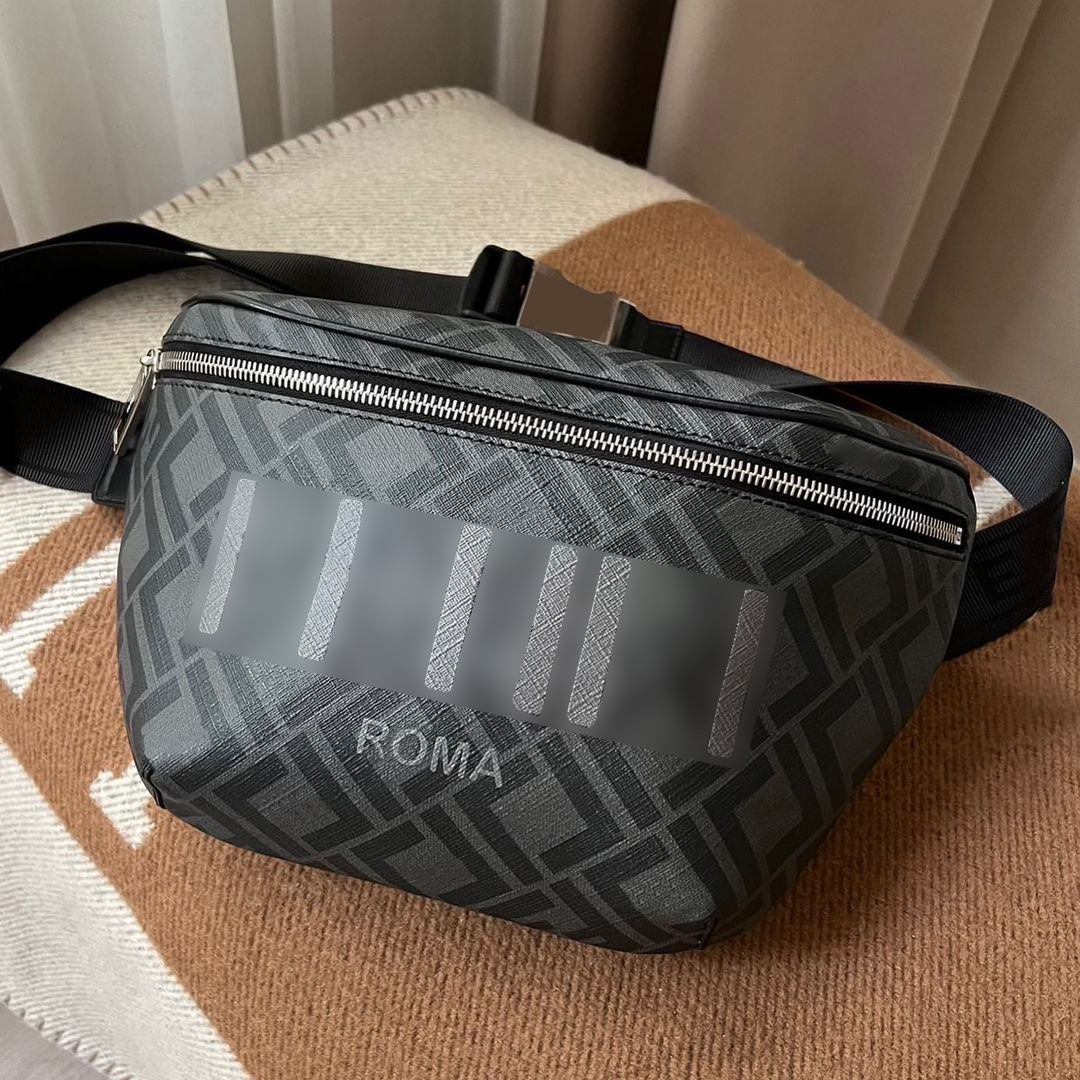 

Classic canvas stripes chest belt bag fashion Luxurys Crossbody fanny pack nylon bumbag tote men's Women's designers handbags Waistpacks shouder Waist Shoulder bags