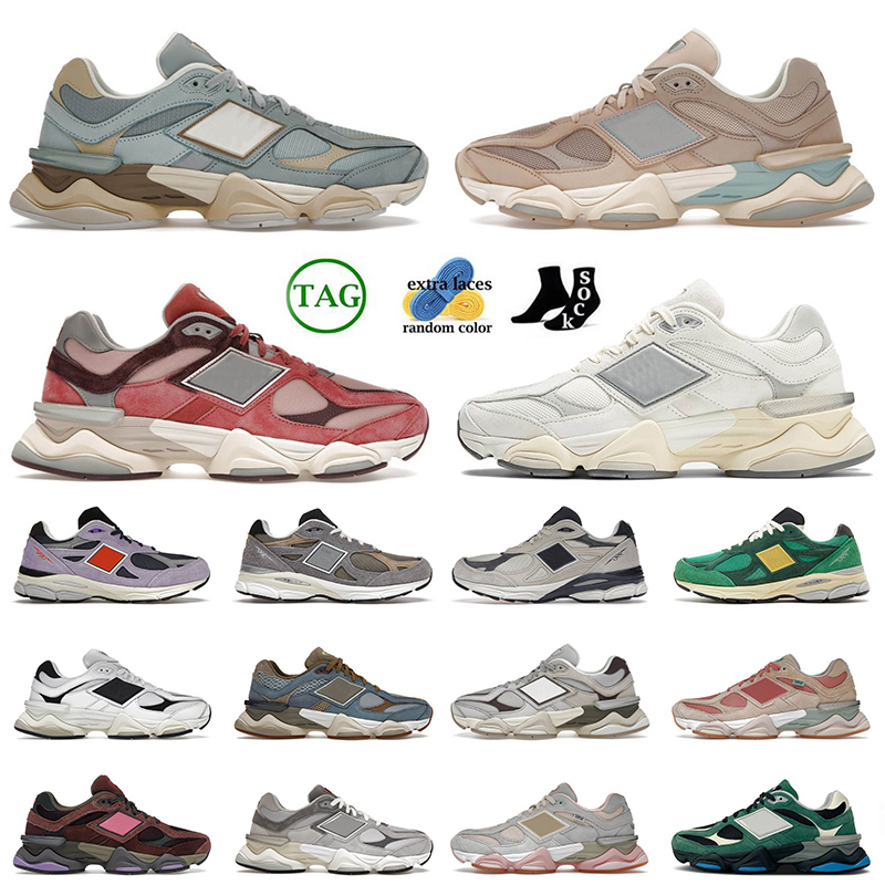 

2023 Designer Sports 9060 Running Shoes for Mens Women New Cherry Blossom Bricks & Wood Sea Salt BB9060 Rain Cloud 990 JJJJound Trainers Sneakers, C42 sea salt