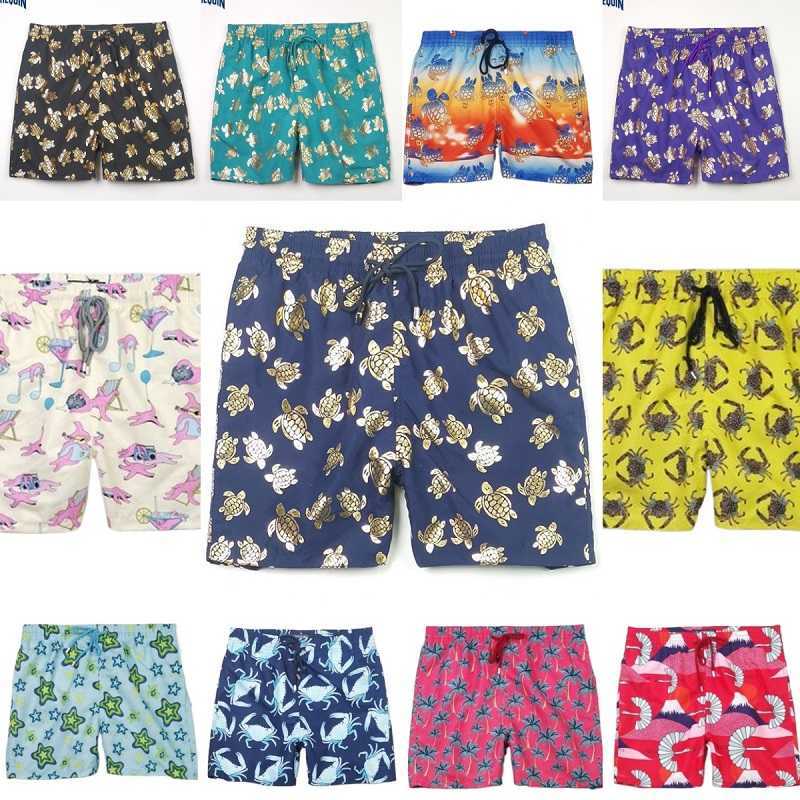 

Men's Shorts Vilbrequin Bermuda Pantaloncini Boardshorts Villebrequin Trunks Mens Surfwear Bermudas Beach Short Turtles Summer 05450, 304