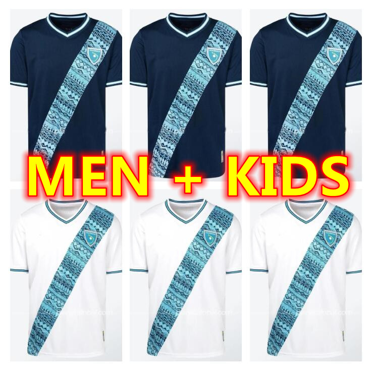 

2023 2024 Guatemala National Team Mens Soccer Jerseys 23 24 LOM CEBALLOS PELEG OSCAR SANTIS Home White Away Football Shirts Adult Uniforms men kids kit, Kids size