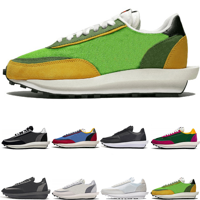 

og running shoes ldv men women sacai white Nylon Black grey Varsity Blue Pine Green Green Gusto Outdoor Trainers sneakers