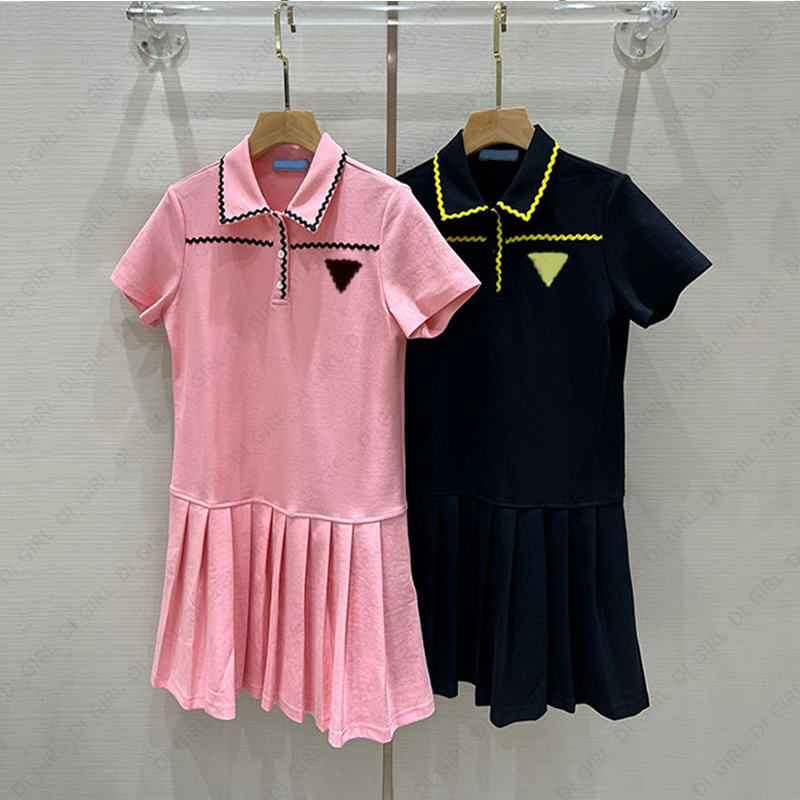 

Womens Dress Designer Triangular Skirts Summer Fashion Slim Version Dresses Size S, Black