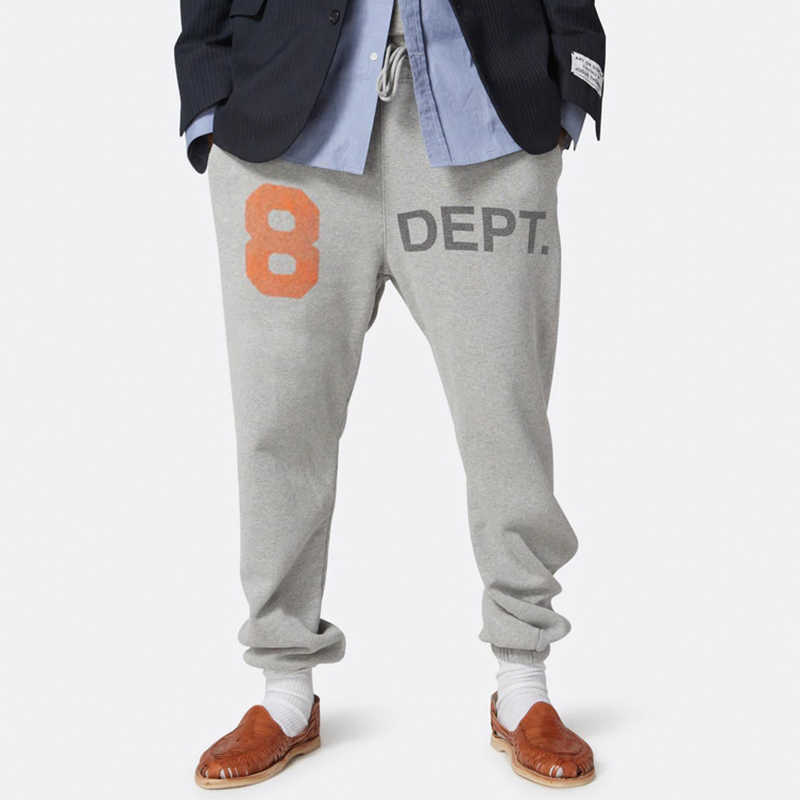 

Fashion Designer Clothing in Fashion Galleryes Depts Casual pant Gd Fog High Street Vintage Alphanumeric 8 Printed Drawstring Trousers Men Streetwear Sweatpants, Floral grey loose fit