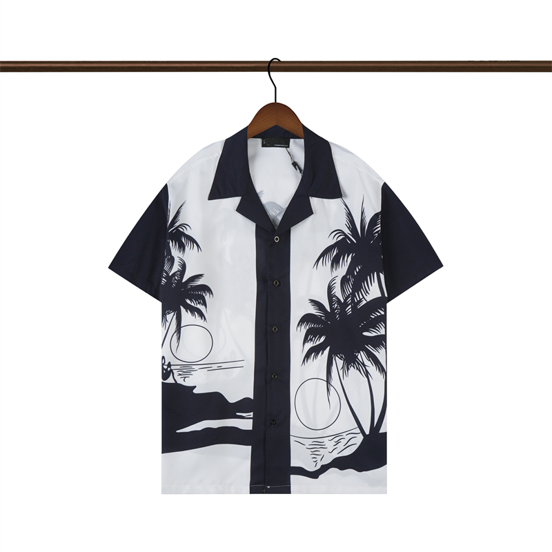 

Men's Casual Shirts Coconut Island Design Beach Refreshing Short Sleeve Shirt Summer Vacation Leisure Home Lapel Top Couple Size -3XL YY 8H0I, Customize