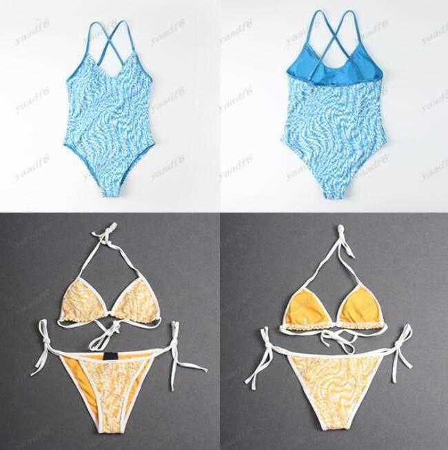 

Designer bikini swimsuit top Womens Swimwear Swimsuits Bikini Sexy Classic Letter Printed Blue set bra Bodysuit Bikinis Summer Swimsuit Fashion One Piec, F--f---1
