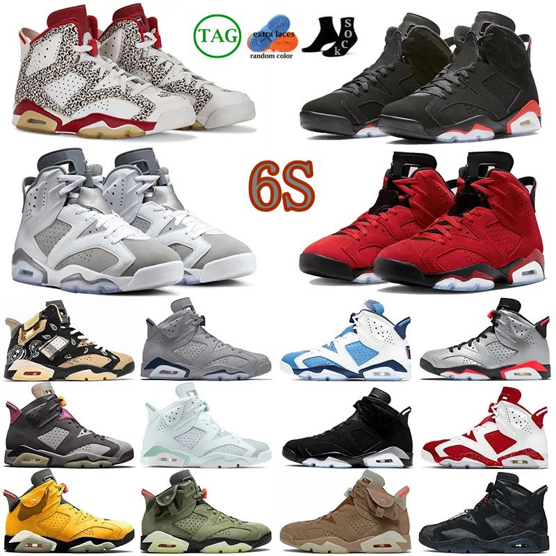 

Jumpman Infrared Men High Sports Basketball Shoes 6 6s Metallic Silver Midnight Navy Retros UNIVERSITY BLUE Electric Green Unc Carmine Oreo Black Outdoor Sneakers