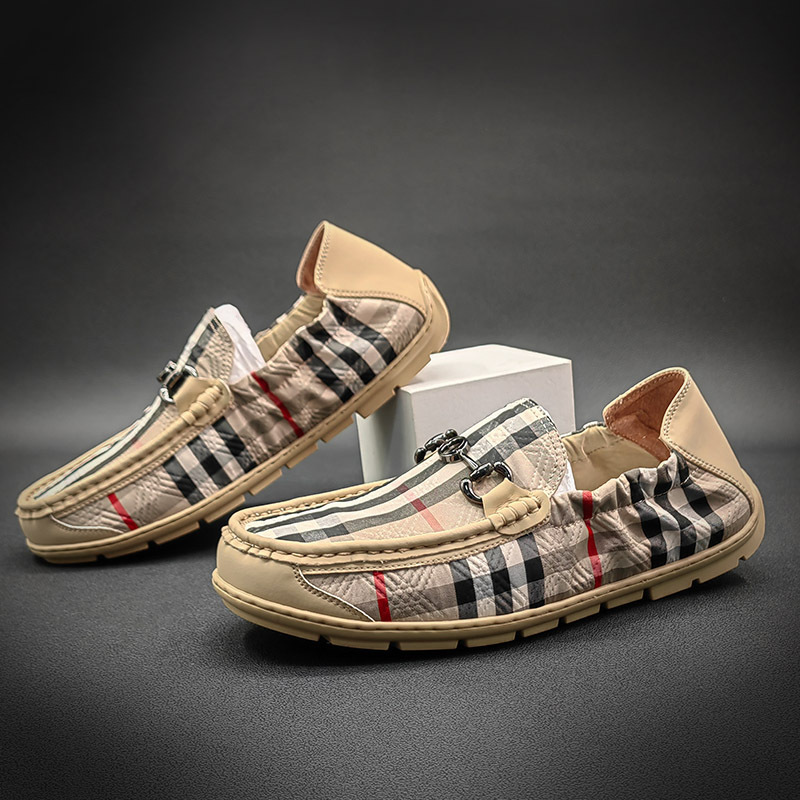 

Men's Canvas Shoes Summer Ice Silk Cloth Shoes Breathable Lazy Shoes Casual Shoes Mens Bean Shoes, Black