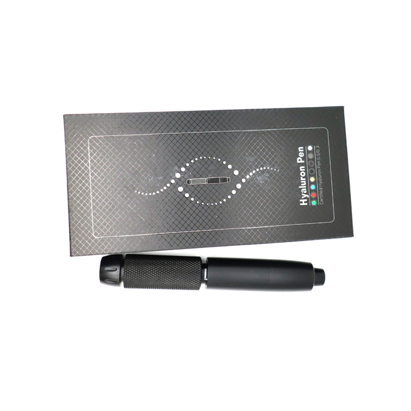 

red 100 Beauty Microneedle roller Gold Hyaluron Pen Lip n Meso Gun with High Pressure Atomizer