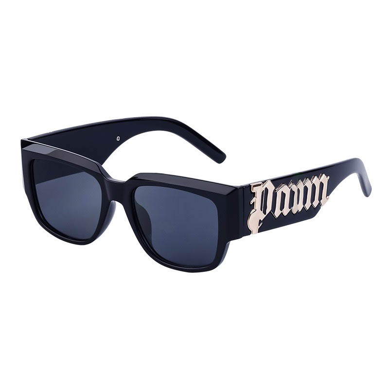 

Large-rimmed Glasses Angel Fashion Designer Vintage Sunglasses Men Women Top Quality Sun Glasses Goggle Beach Adumbral