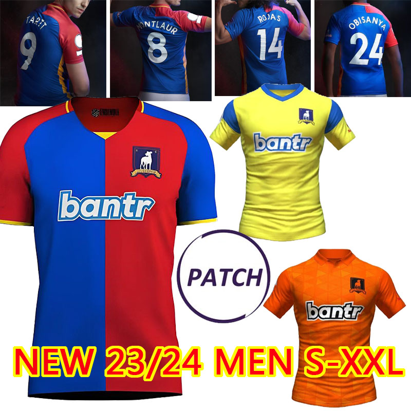 

2023 24 AFC Richmond Soccer Jerseys Fans Player Version Ted Lasso Season home away third shirt Training Man Football Shirs Orange Blue Red Yellow KENT TARTT ROJAS MLS, Home+patch