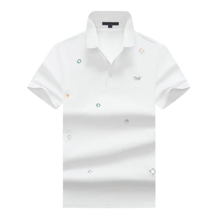 

Mens Polo tshirt Summer Shirt Luxury Brand Clothing Cotton Short Sleeve Business Casual Stripe Designer Homme Camisa Breathable T shirt Polos Shirt White polo shirt
