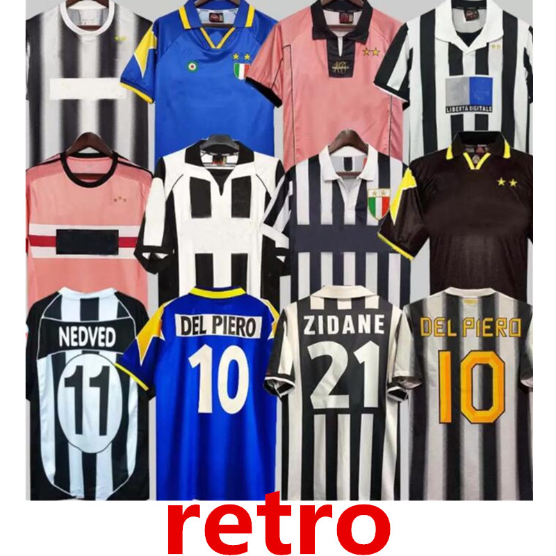 

Retro DEL PIERO Conte soccer jerseys PIRLO Buffon INZAGHI 84 85 92 95 96 97 98 99 02 03 04 05 94 95 ZIDANE Ancient maillot DAVIDS Conte shirt 11 12 15 16 17 18 POGBA, 9799
