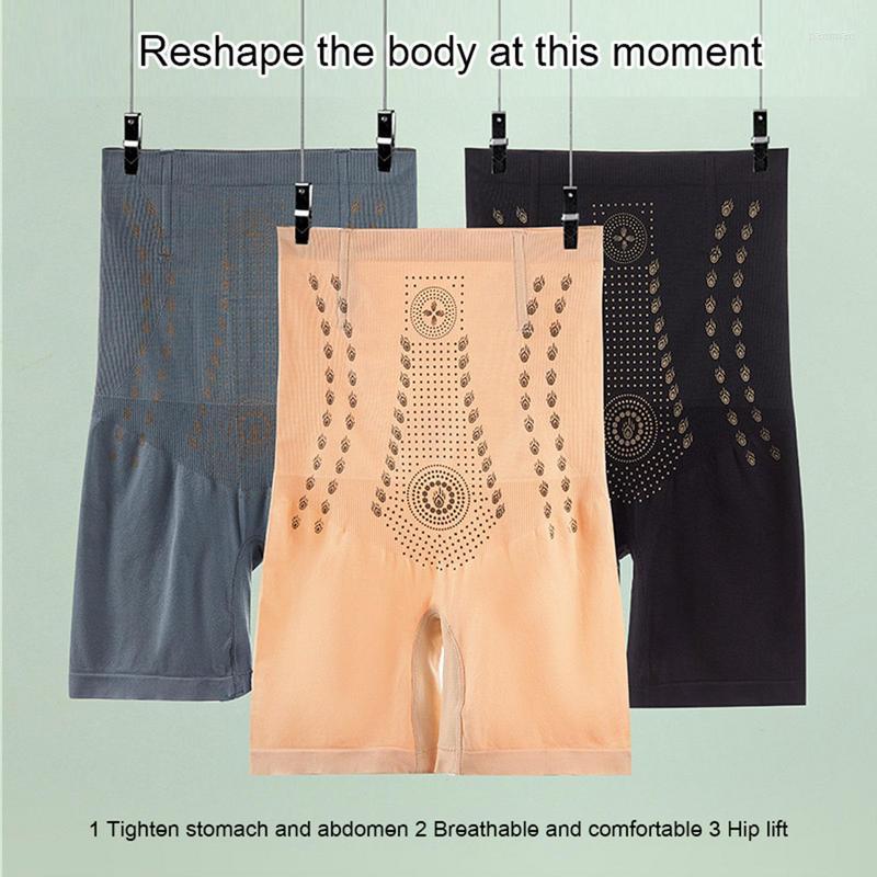 

Men's Body Shapers Fiber Restoration Shaper Ionstech High Waisted Underwear Women Tummy Control Panties For BuTightening