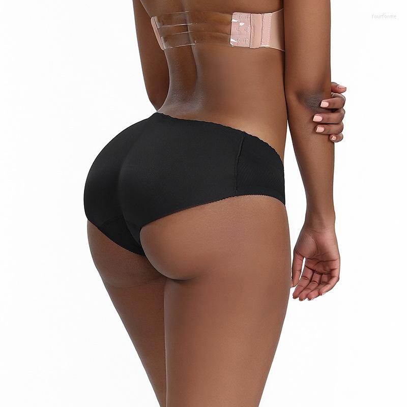 

Women's Shapers One Piece Seamless Low Waist False Buttocks Underpants For Women Sexy Hip Lifting Peach Breeches, Skin