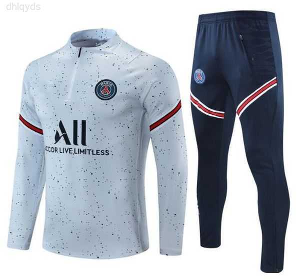 

2021 21/22 tracksuit PSGs 2022 football 2023 Classic style Paris MBAPPE Player version Training Suit Half pull Long sleeve SERGIO RAMOS VERRATTI ICARDI adu CE90