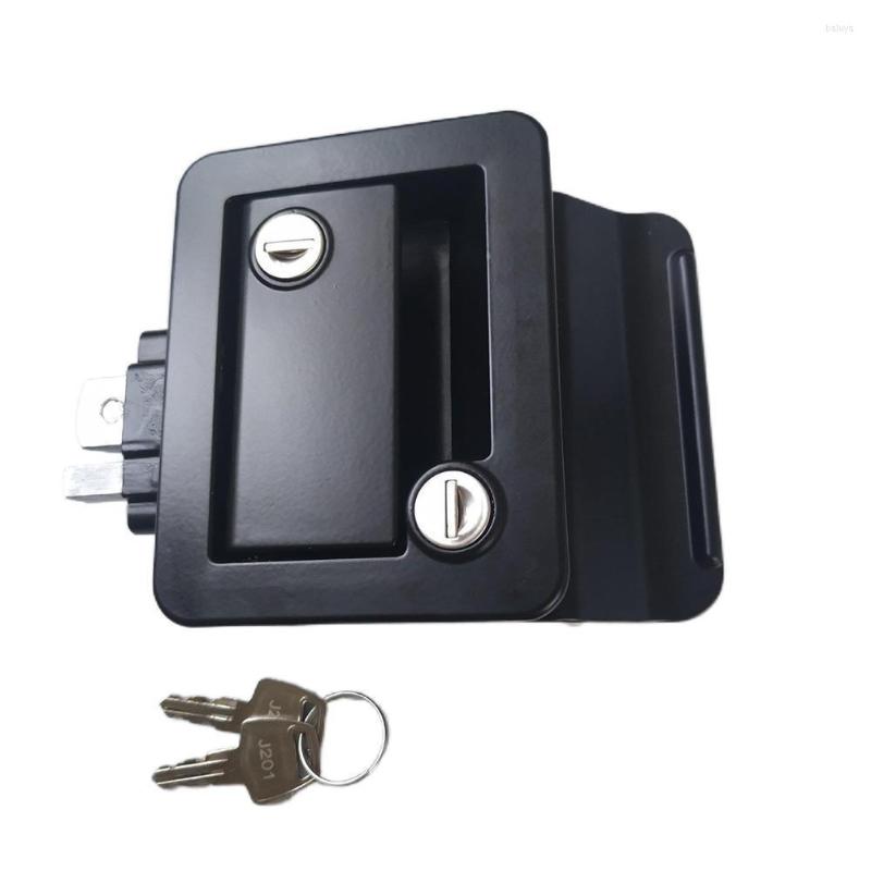 

All Terrain Wheels Caravan RV Trailer Entry Door Lock Latch Deadbolt Handle With Keys Replacement For Camper Home Cabinet Boat Yacht