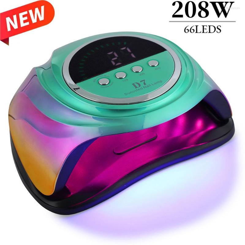

Nail Dryers 2023 Dryer UV LED Lamp For All Gel Polish With 66 PCS LEDs Fast Drying Cabine Timer Smart Sensor, Sun x5 max
