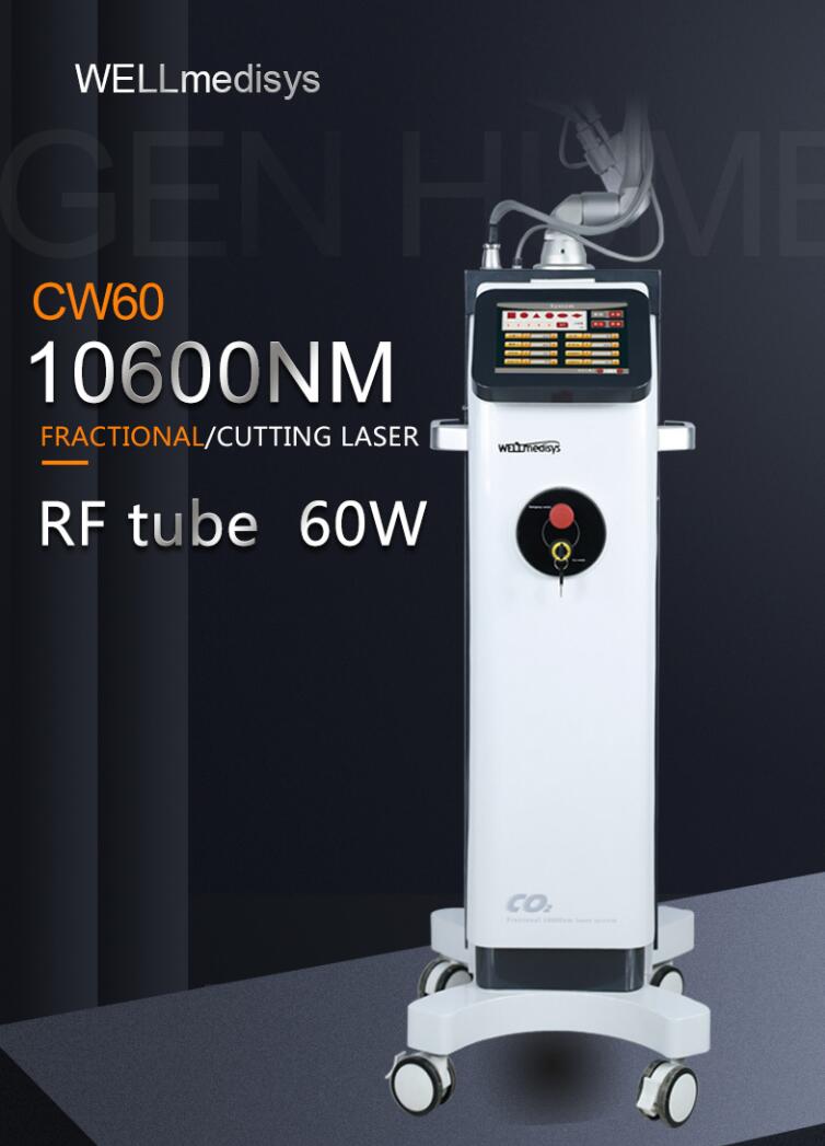 

RF tube 1060nm Fractional CO2 Laser Stretch Mark Removal Machine Vaginal Tightening Rejuvenation Laser Machine for Scar Removal Skin Care Machine