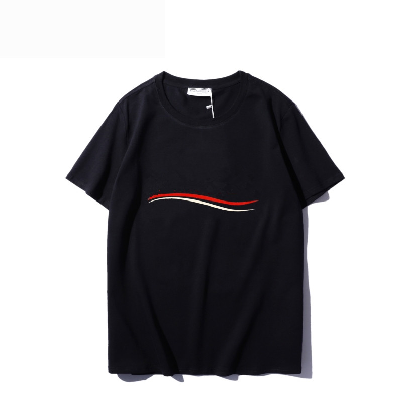 

Designer T shirt 2023 Summer short Sleeve waves Tees Men Women Lovers luxury T-shirts Fashion senior Pure cotton high quality Top large size -3XL, Ems freight