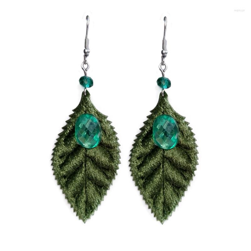 

Dangle Earrings YiYaoFa Leaf Vintage Drop Earring For Women Party Gothic Girl Accessories Friendship Jewelry YE-110