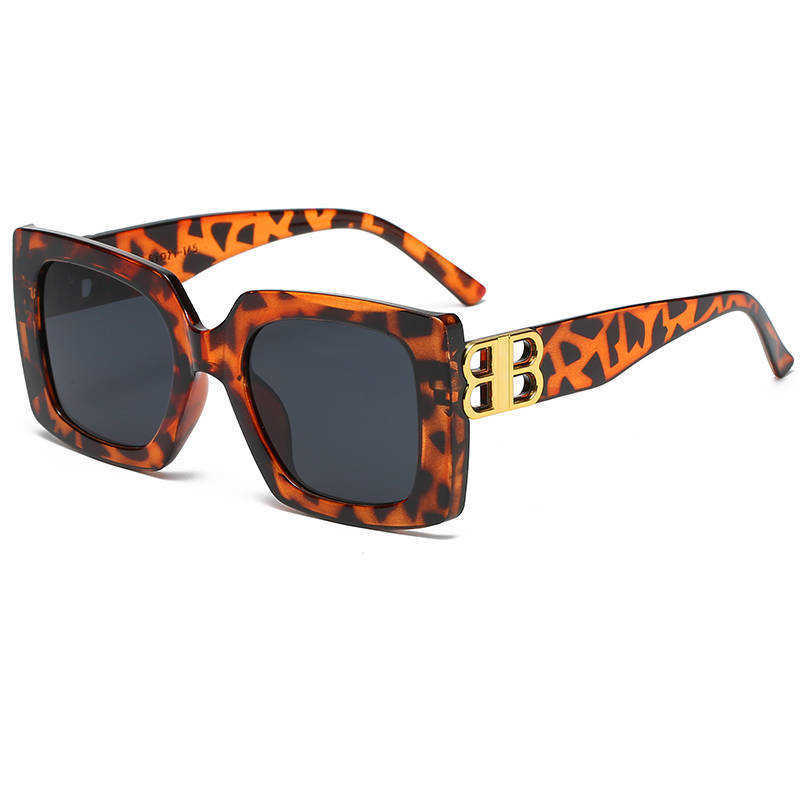

Yingling Fashion B Letter Trend Sun Protection Glasses Net Red Same Sunglasses