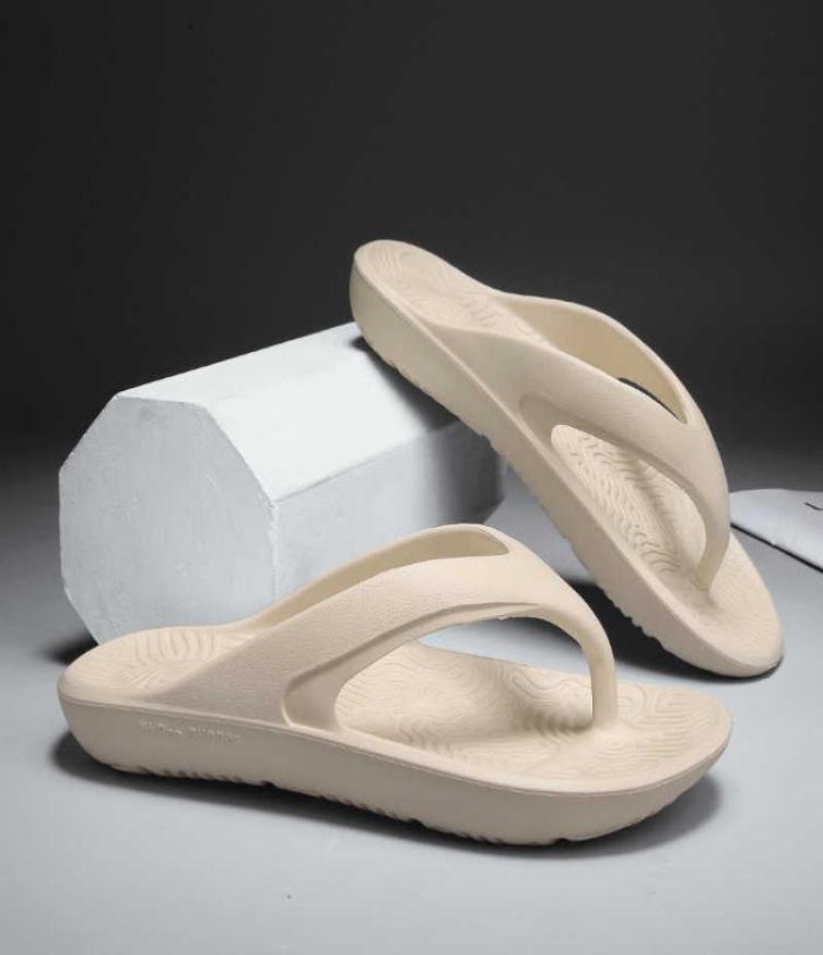

Slippers EVA Thong Flip Flops Women Cloud Slippers Men Summer Shoes 2023 Pillow Foam Slides Orthopedic Clip Toe Arch Support Beach4974120, Orange