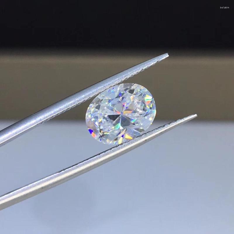 

Loose Diamonds Poetry Of Jew Store Oval Moissanite 2.00ct D VVS Barestone Custom Ring Pendants For Naked Diamond