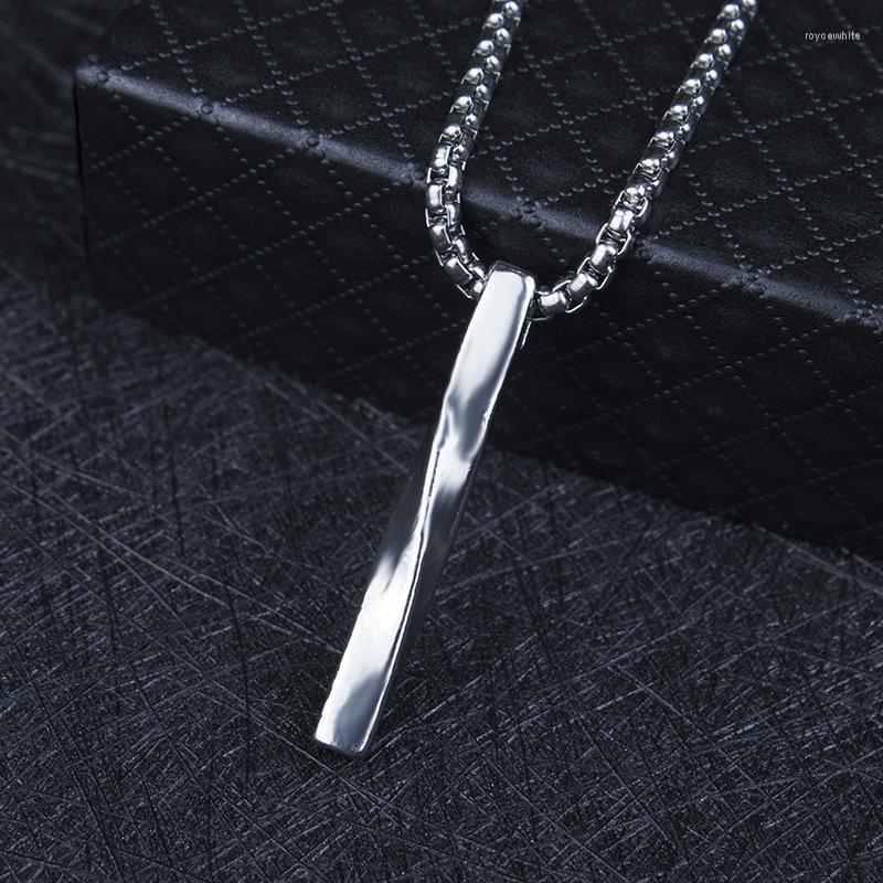 

Pendant Necklaces Geometric Long Twist-Shaped Men's And Women's Fashion Metal Accessories Party Jewelry Three Colors