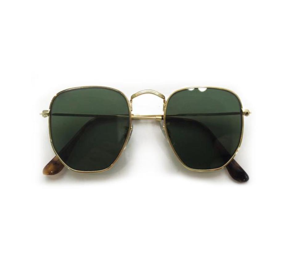 

LuxuryBrand Sunglasses 3548 Hexagonal Metal Sun Glasses irregular Hexagonal personality flat Sunglasses pink mercury silver green6430662