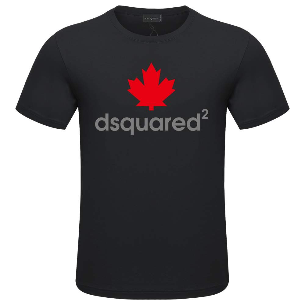

DSQ2 ICON DSQUARED2 DSQ D2 Mens printed shirts t shirts Brand Classic Fashion Trend for Simple Street Short Sleeve DSQ 943, Darkcyan