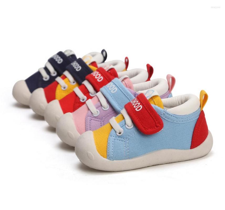 

Athletic Shoes Breathable Spring Autumn Baby Unisex Infant Simple Style Color Matching Casual Soft Sole Prewalker Toddlers Non-slip, Brown