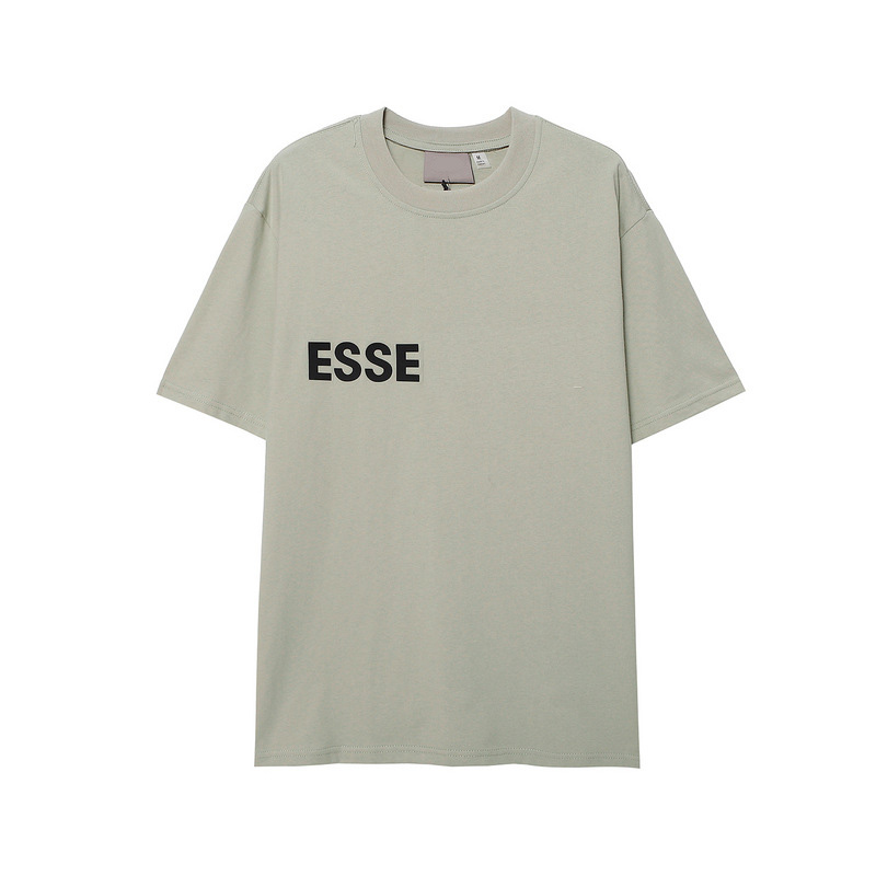 

Ess 2023 Mens T Shirts Women Designers essenT-Shirts Thick Cotton Version Summer TShirt Tees Fashion Tops Man Casual Letter Polos Clothing Clothes Tshirts HE6G
