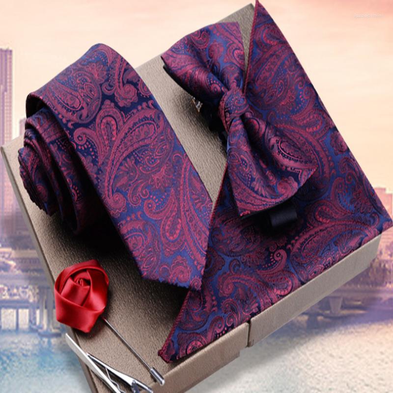 

Bow Ties 2023 Men Embroidered Three Piece Leisure Corbatas Para Hombre Factory Business Customized For