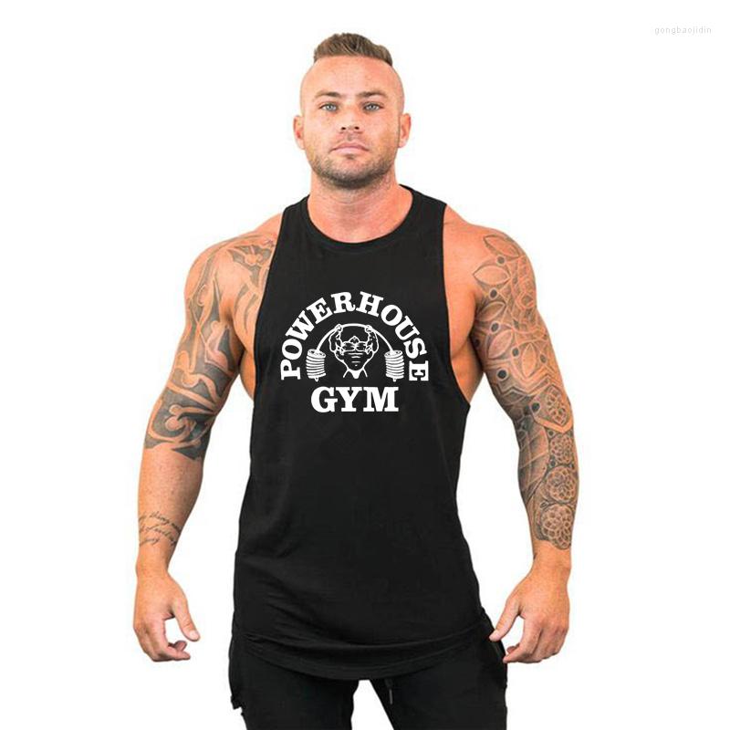 

Men's Tank Tops Sleeveless Sweatshirt Men's Clothes Vests Top For Fitness Gym Clothing Men Stringer Bodybuilding Shirt Muscular Man Vest, 26