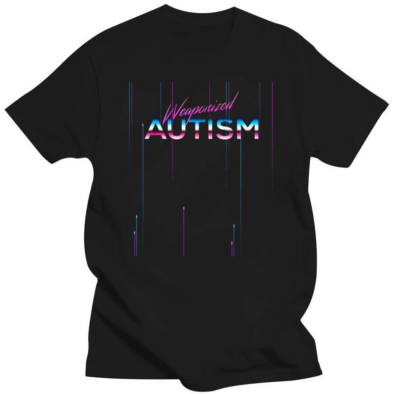 

Men s T Shirts Weaponized Autism Shirt Disco Style Funny 80S Aesthetic Gift 230420, Bluemen